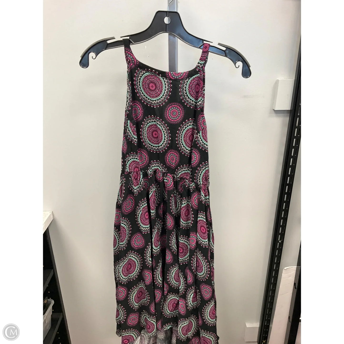 Dress Casual Short By Torrid In Black & Pink, Size: L
