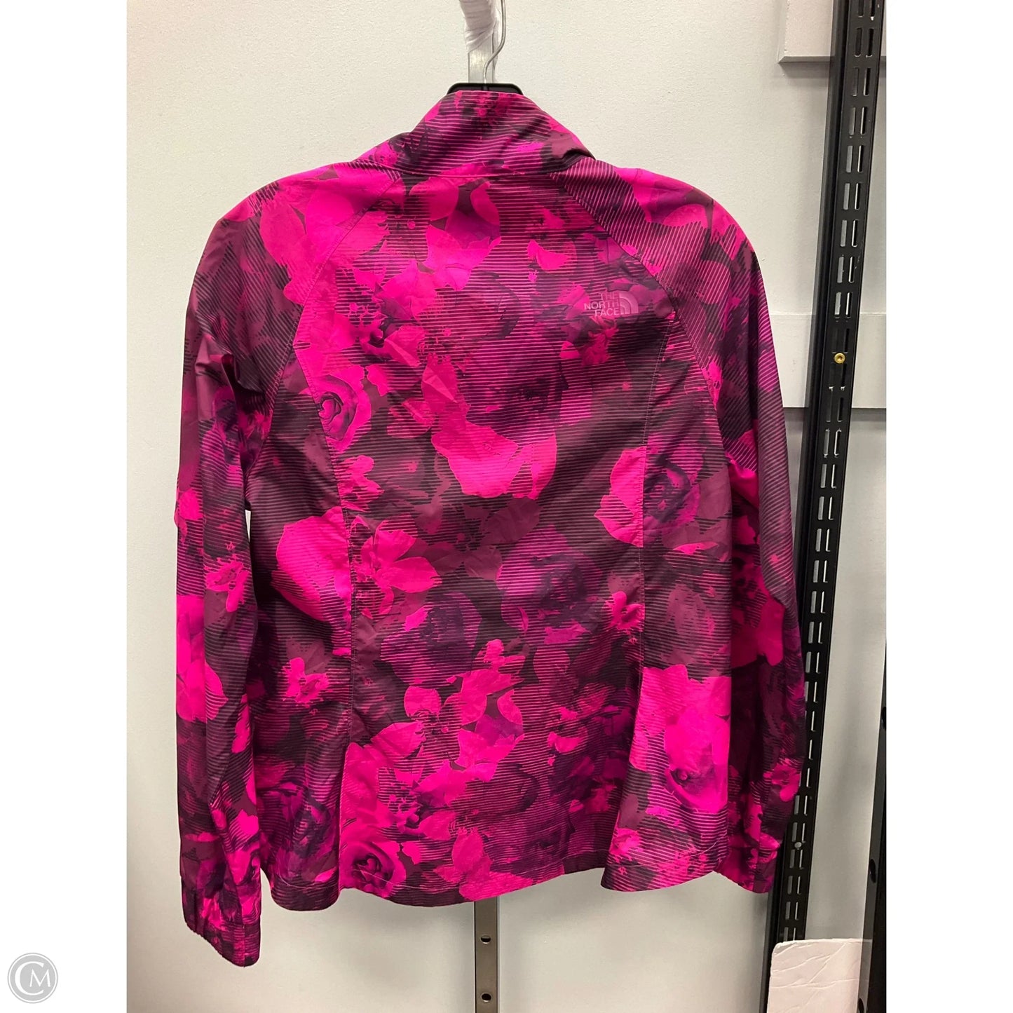 Athletic Jacket By The North Face In Pink, Size: M