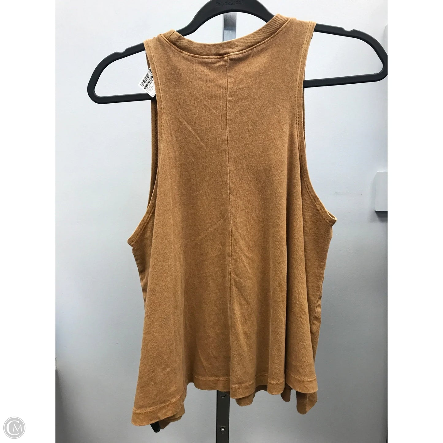 Top Sleeveless By Clothes Mentor In Brown, Size: S