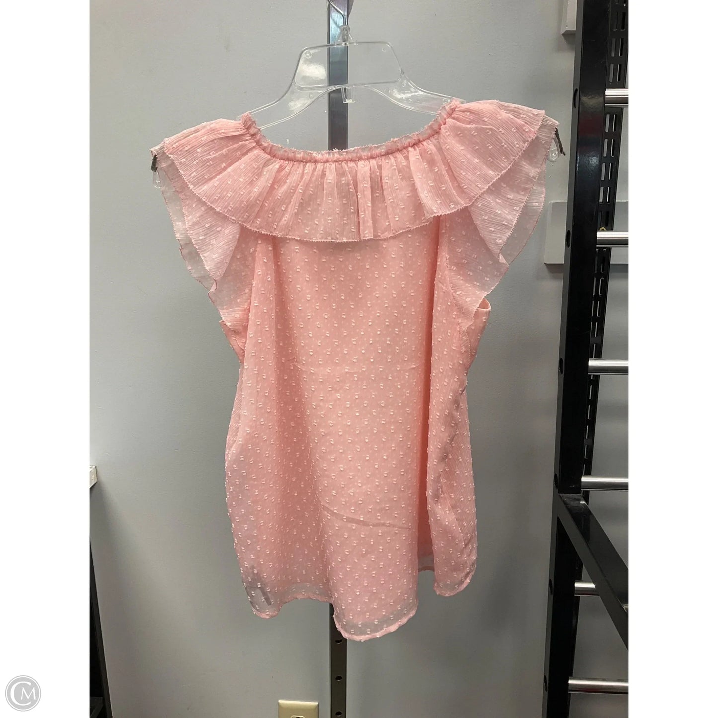 Top Sleeveless By Loft In Pink, Size: Xxsp