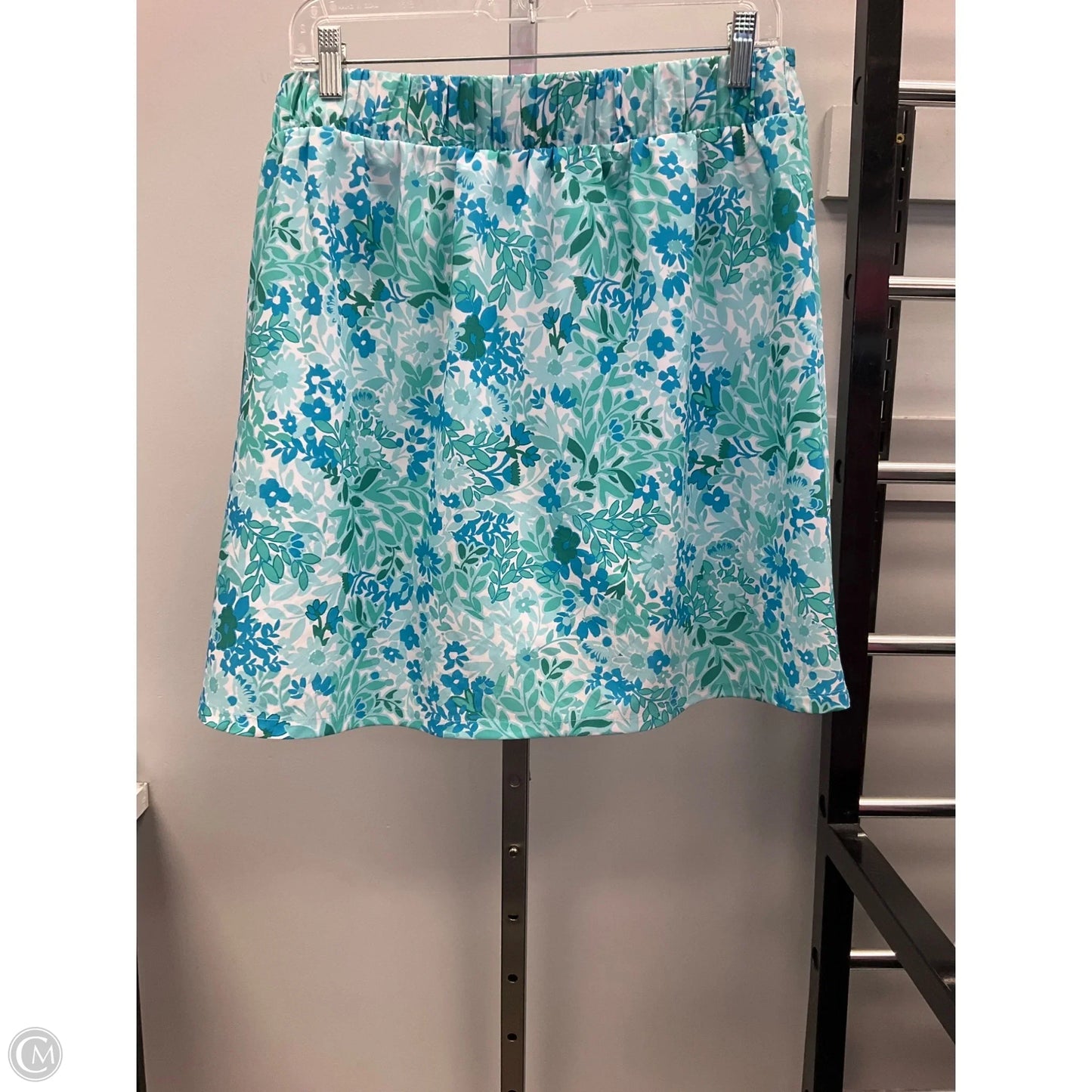 Skort By Croft And Barrow In Blue, Size: M