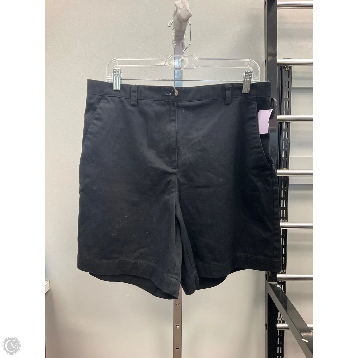 Shorts By Liz Claiborne In Black, Size: 14
