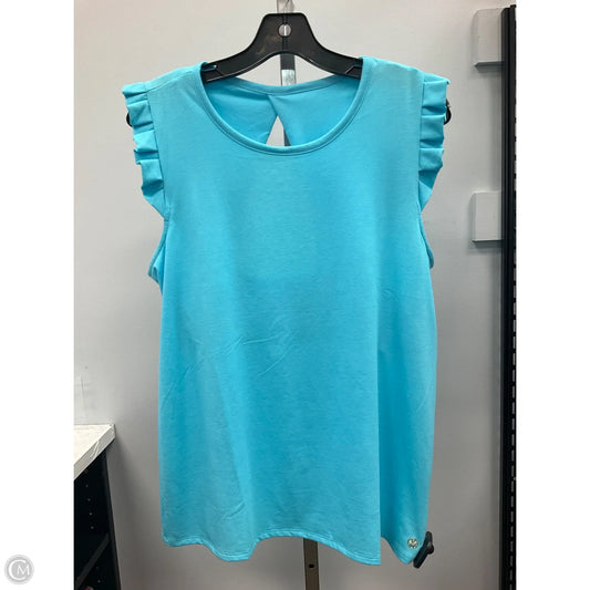 Tank Top Designer By Lilly Pulitzer In Blue, Size: L