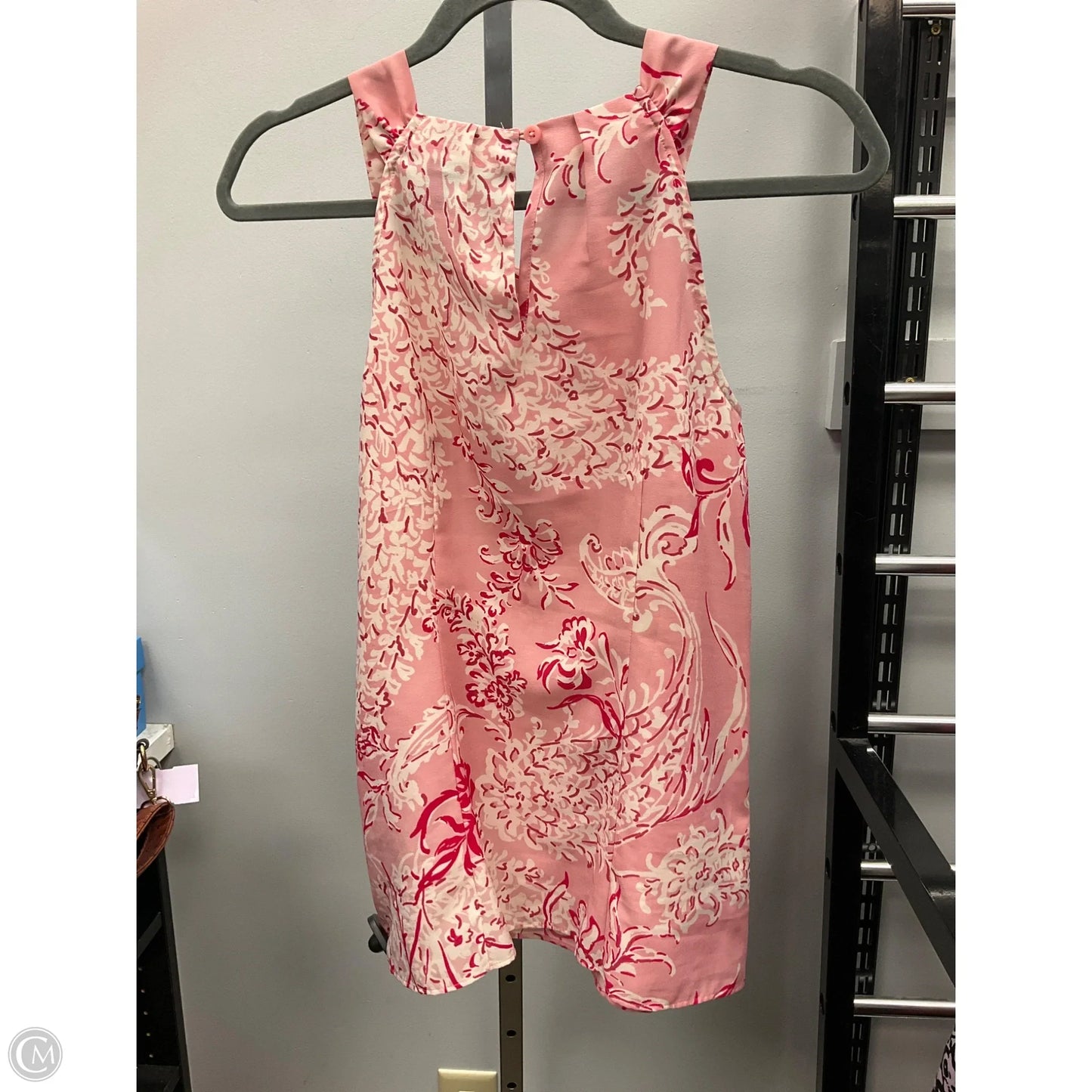Top Sleeveless By Ann Taylor In Pink, Size: 0
