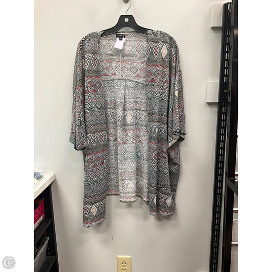 Cardigan By Torrid In Black & Pink, Size: 4x