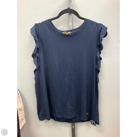 Top Sleeveless By Michael By Michael Kors In Blue, Size: L