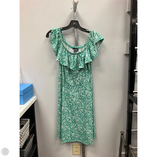 Dress Casual Short By Joe Boxer In Green & White, Size: Xl
