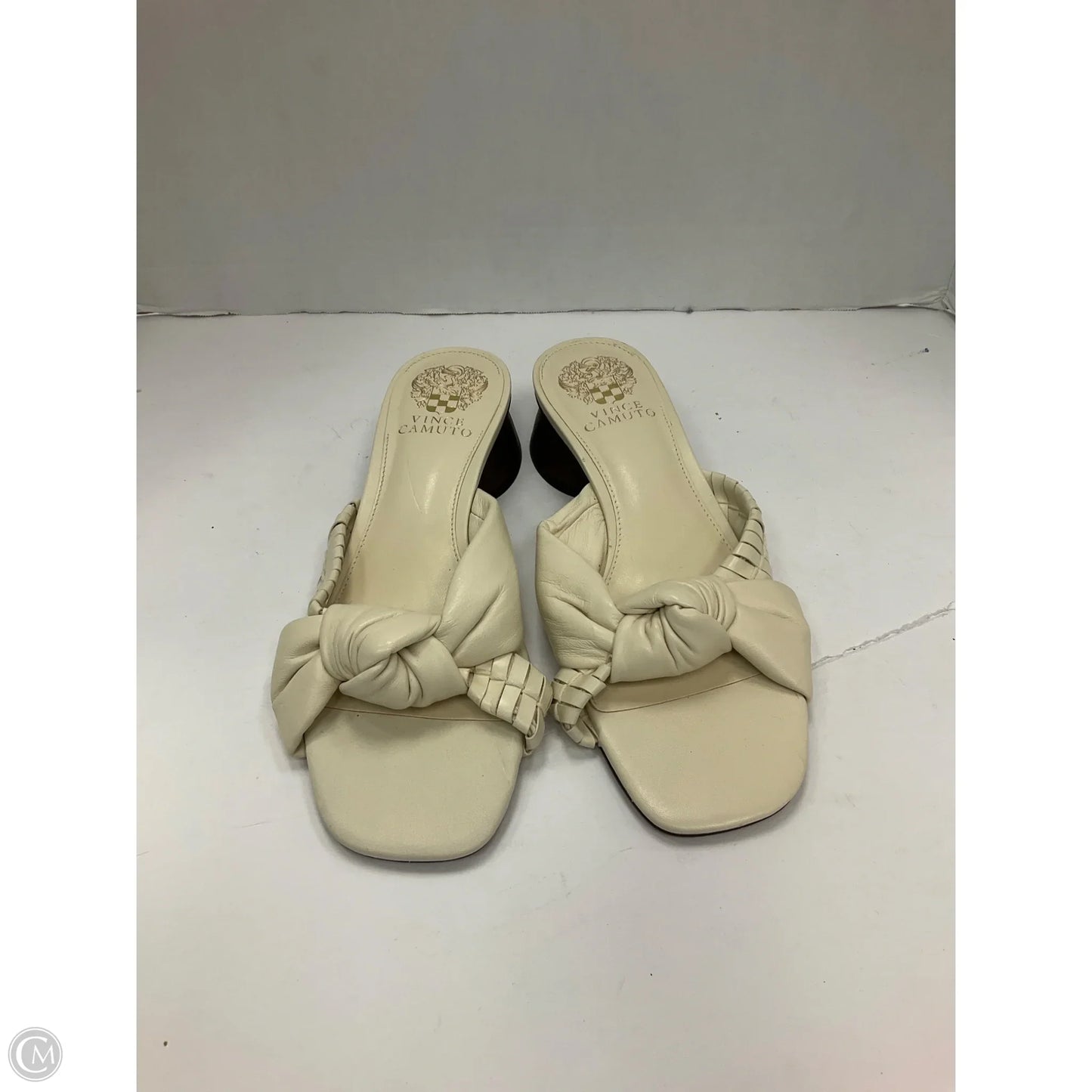 Shoes Heels Block By Vince Camuto In Cream, Size: 7
