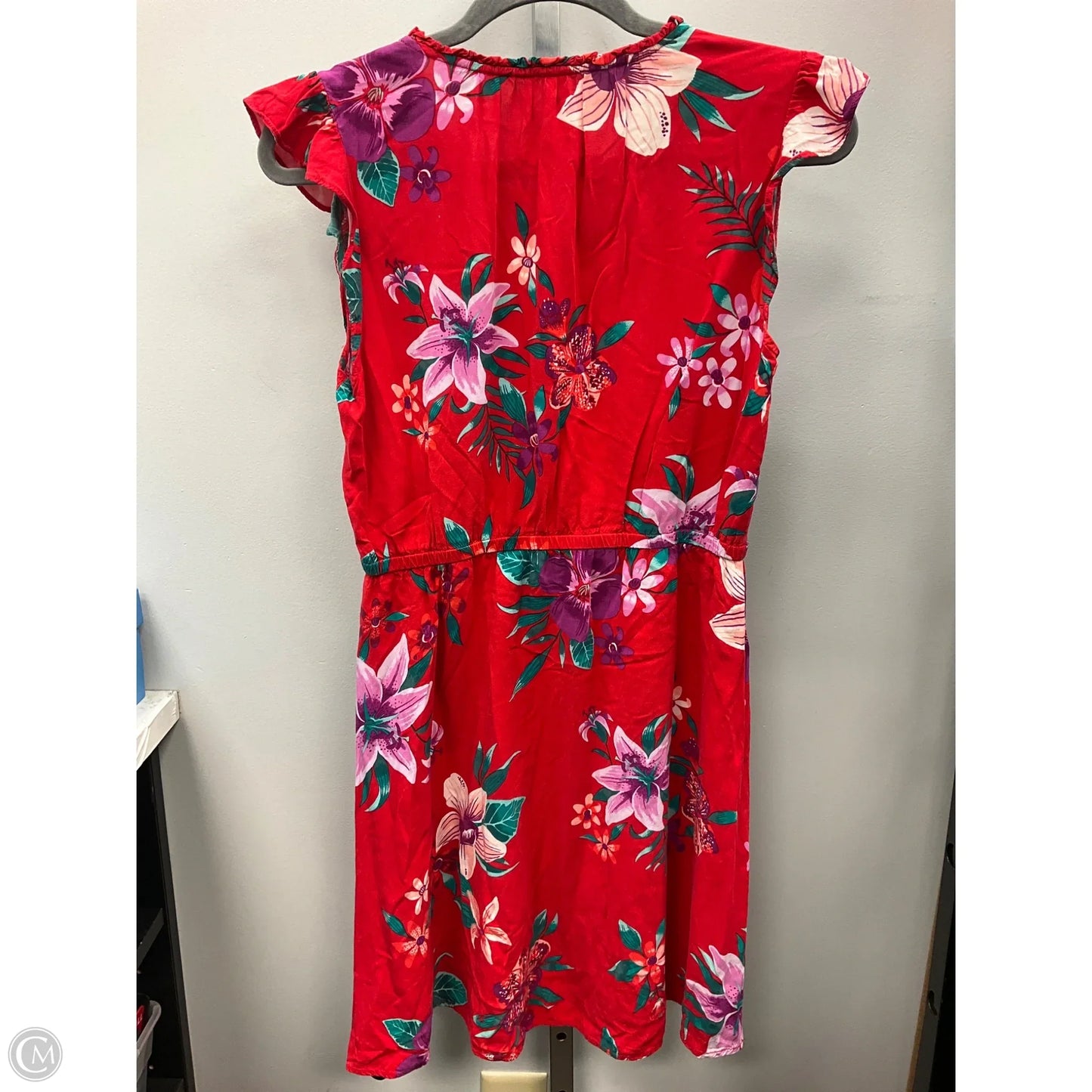 Dress Casual Short By Old Navy In Red, Size: M