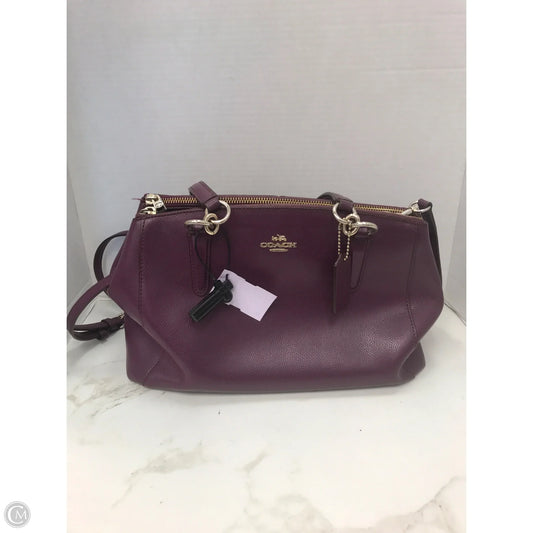 Handbag Designer By Coach, Size: Medium