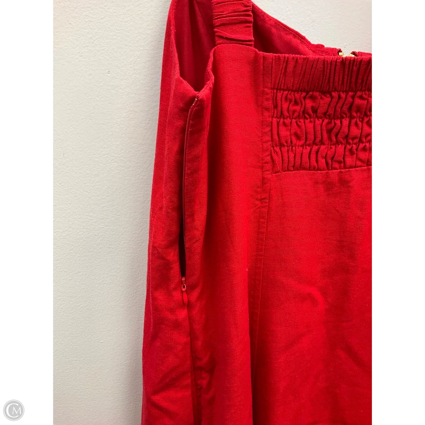 Dress Casual Midi By Tahari In Red, Size: 8