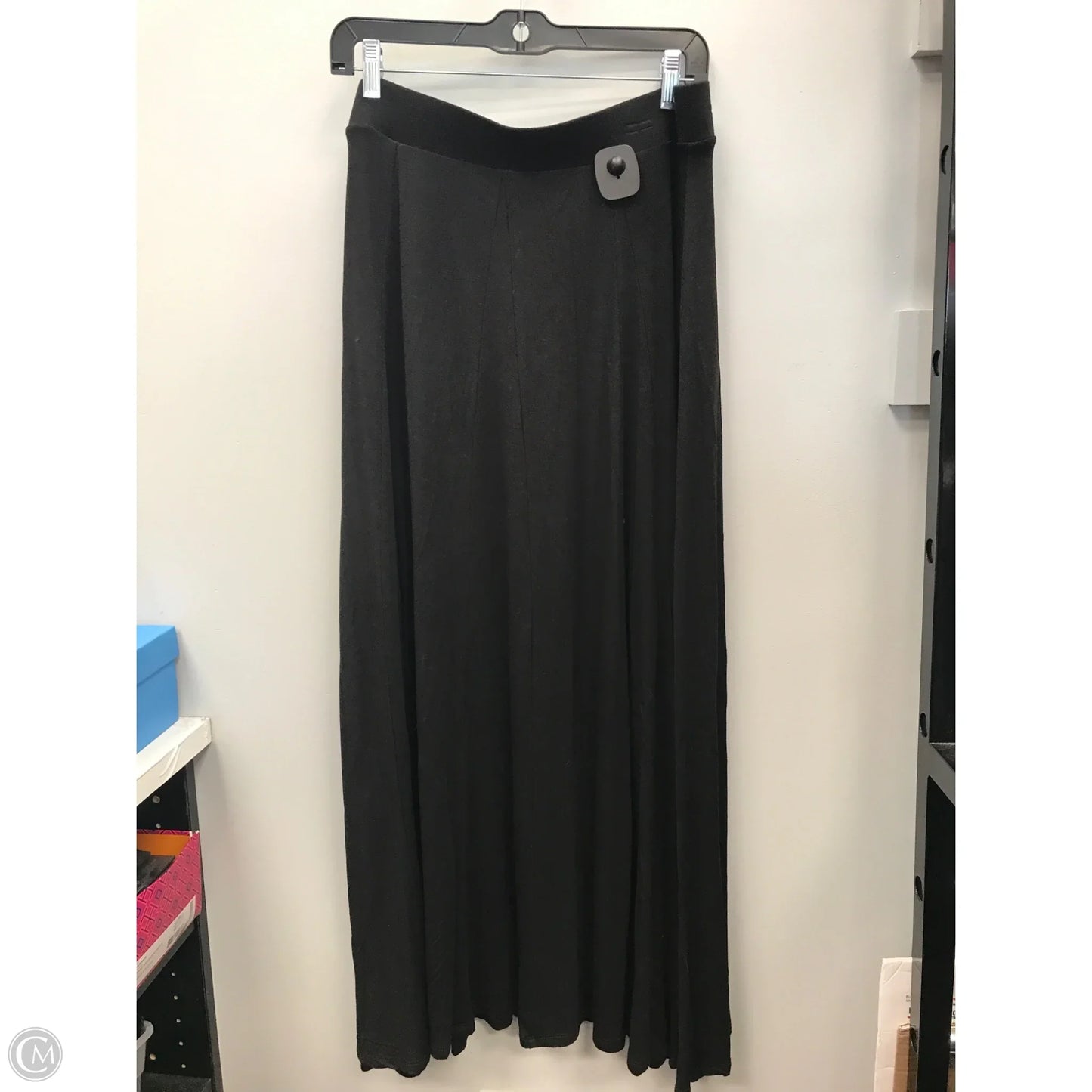 Skirt Midi By Soft Surroundings In Black, Size: L