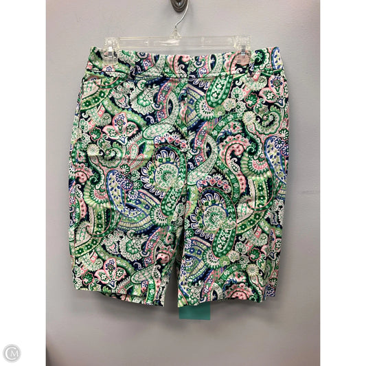 Shorts By Talbots In Paisley Print, Size: 10