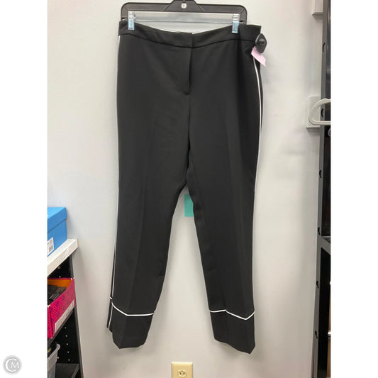 Pants Dress By Tahari In Black & White, Size: 10