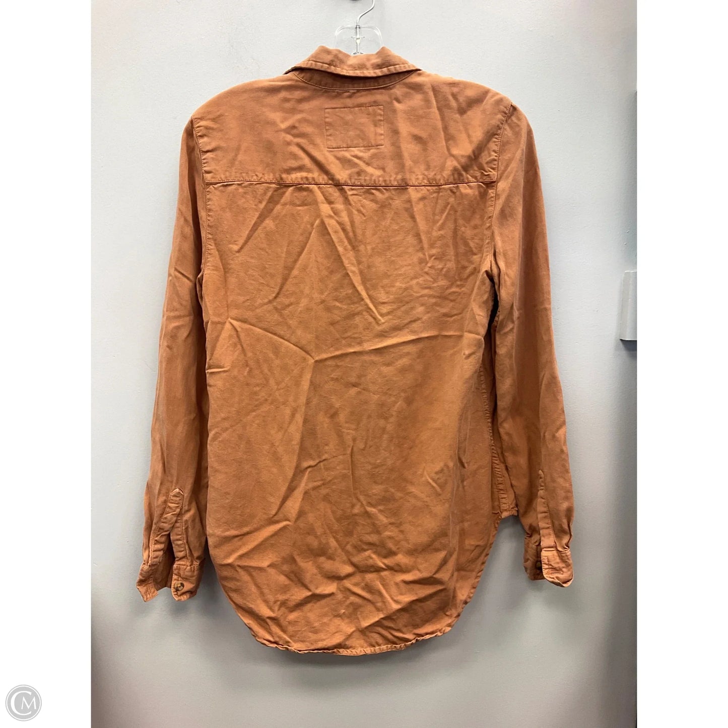Top Long Sleeve By Lola River In Orange, Size: Xs