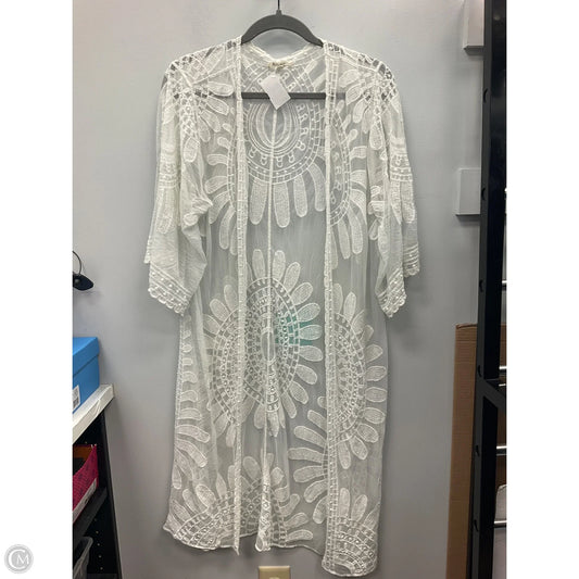 Kimono By Rebellion In White, Size: L