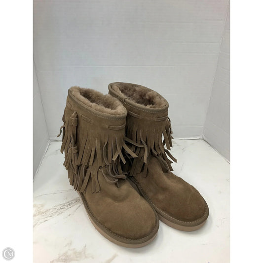 Boots Ankle Flats By Koolaburra By Ugg In Brown, Size: 8