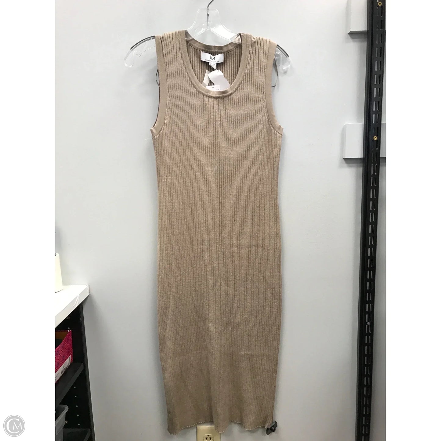 Dress Set 2pc By Magaschoni In Tan, Size: Xl
