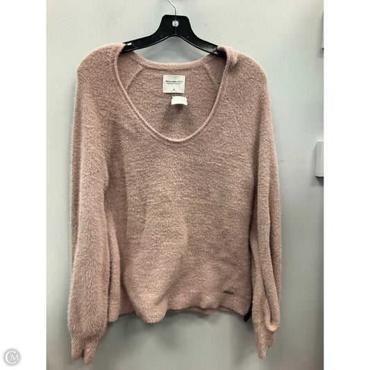 Sweater By Abercrombie And Fitch In Mauve, Size: M