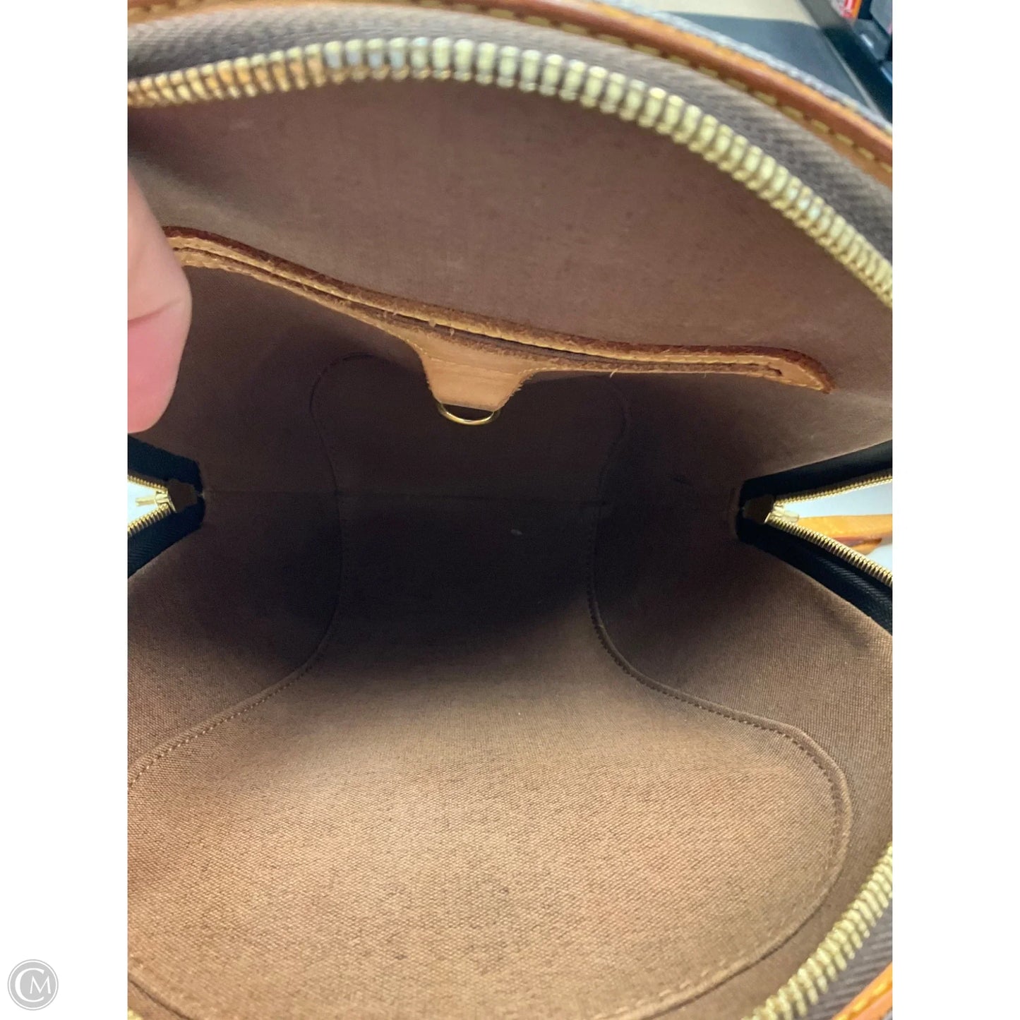 Backpack Luxury Designer By Louis Vuitton, Size: Medium