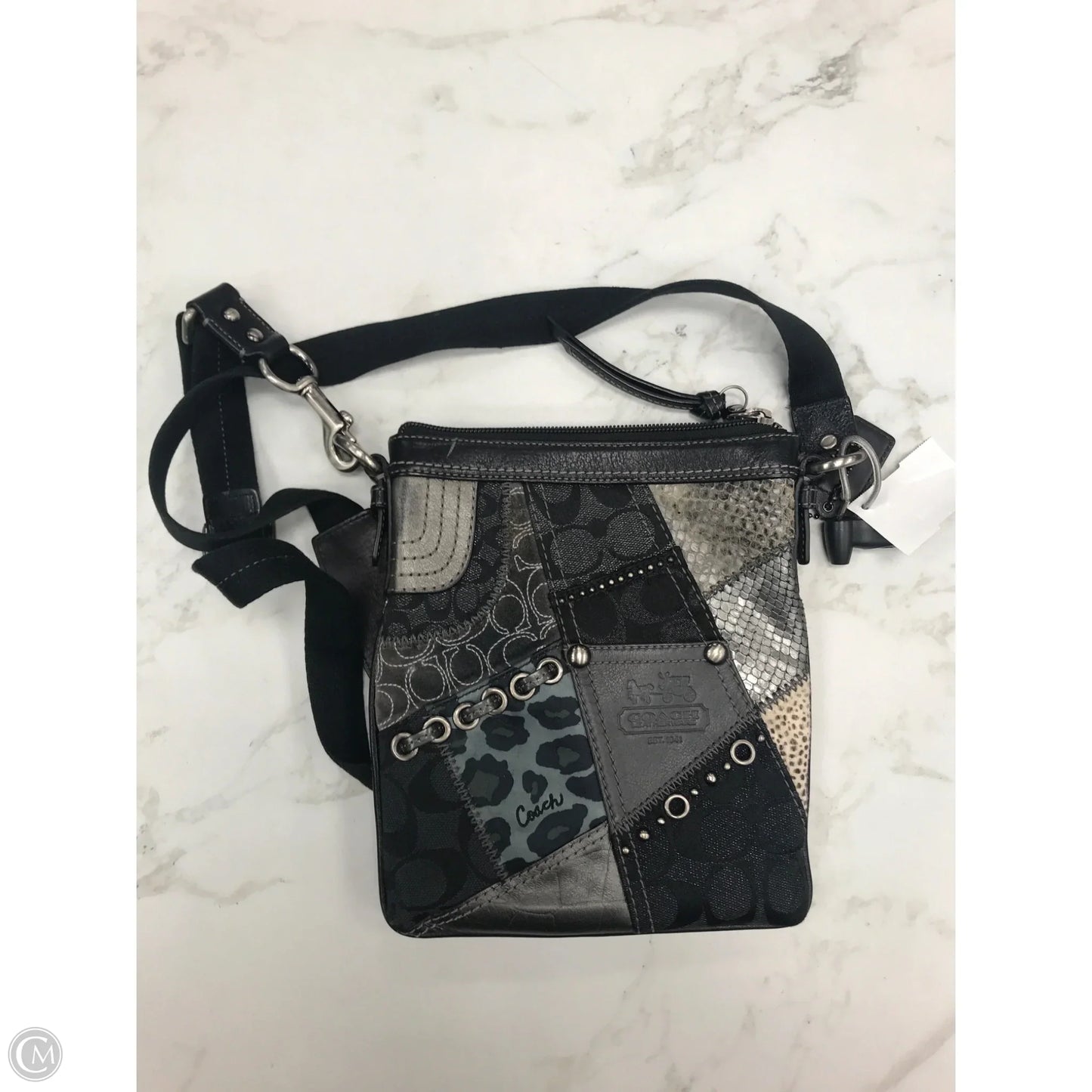 Crossbody Designer By Coach, Size: Medium