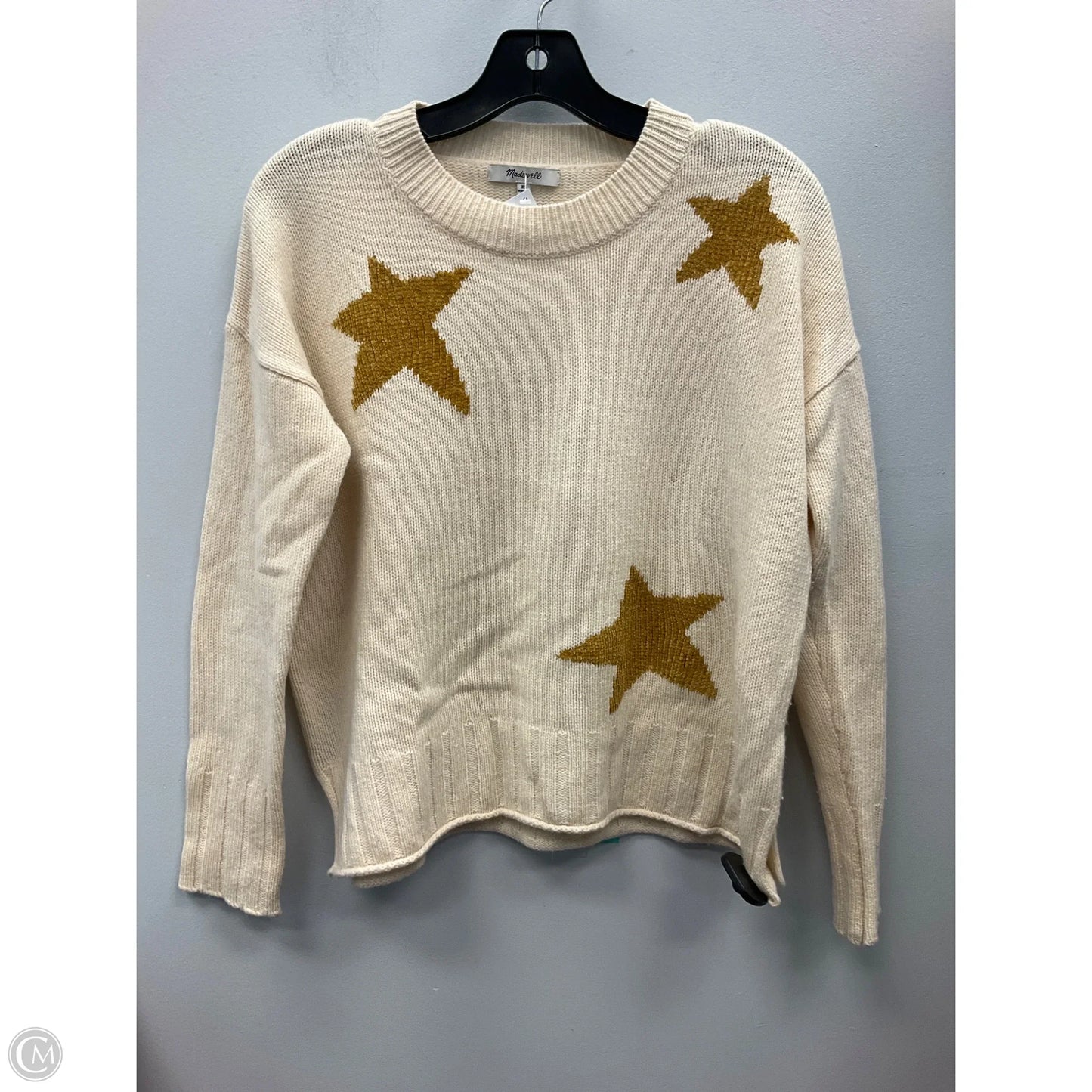 Sweater By Madewell In Cream, Size: Xs