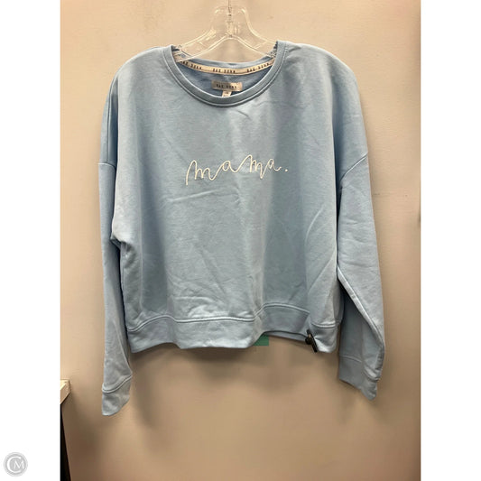 Top Long Sleeve By Rae Dunn In Blue, Size: L