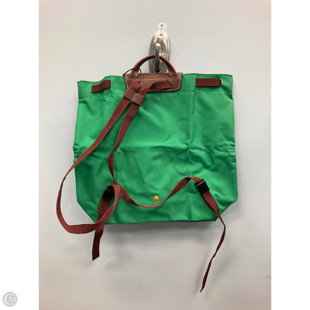 Backpack Designer By Longchamp, Size: Small