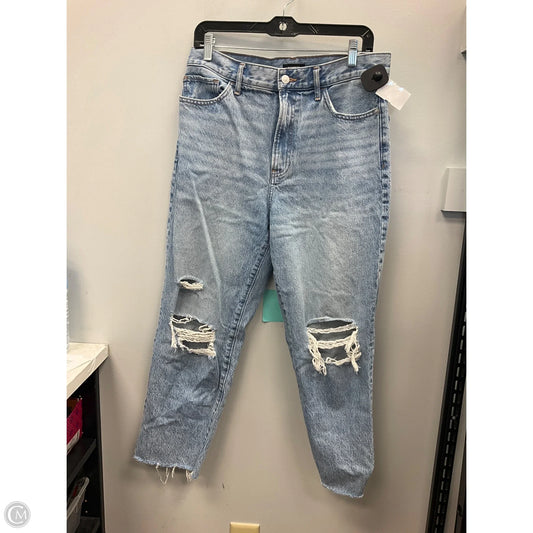Jeans Cropped By Express In Blue, Size: 10