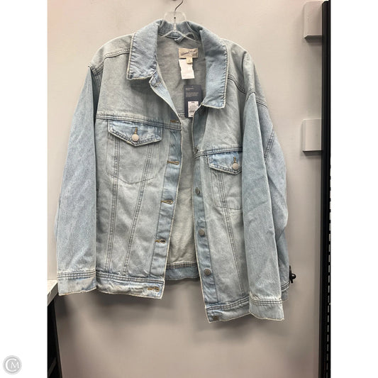 Jacket Denim By Universal Thread In Blue, Size: Xxl