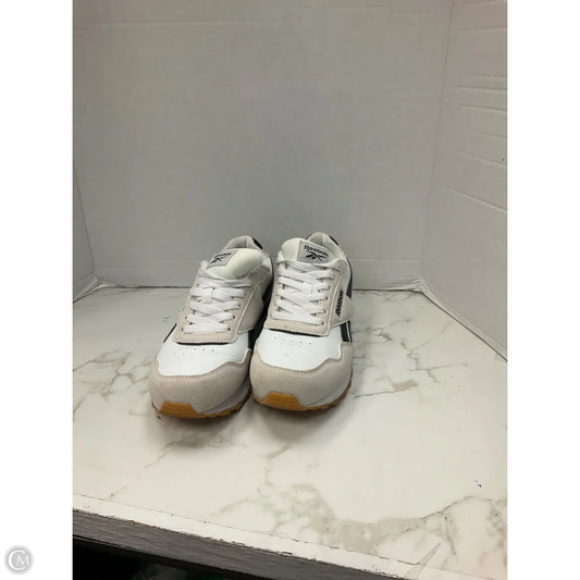 Shoes Sneakers By Reebok In Tan & White, Size: 8.5