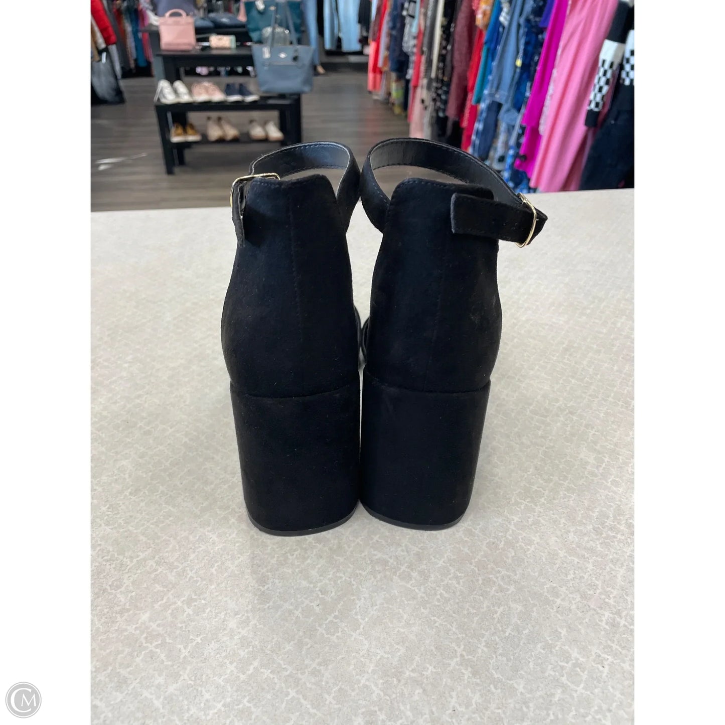 Shoes Heels Block By Lulus In Black, Size: 9