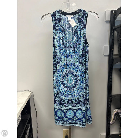 Dress Casual Short By London Times In Blue & Green, Size: 6
