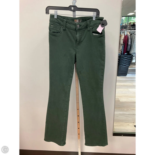 Jeans Flared By Kut In Green, Size: 6