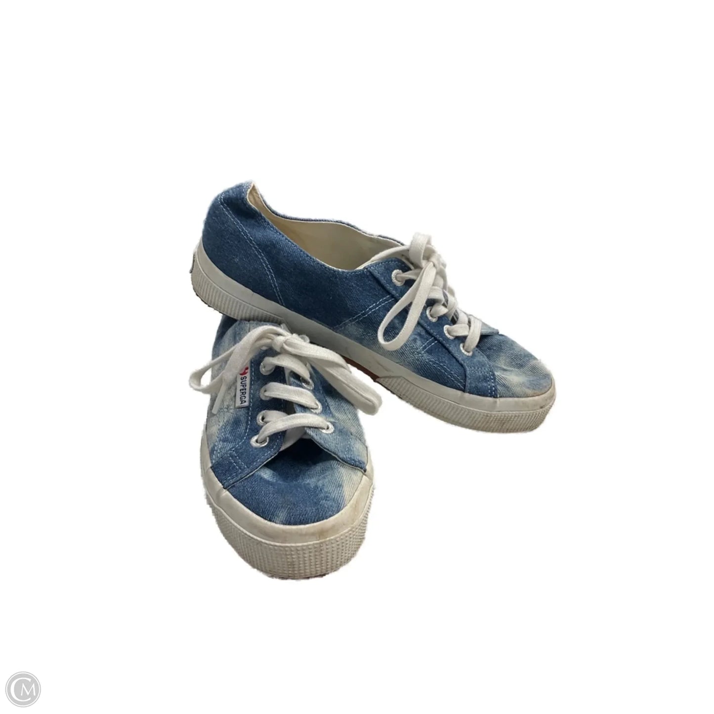 Shoes Sneakers By Superga In Blue, Size: 6