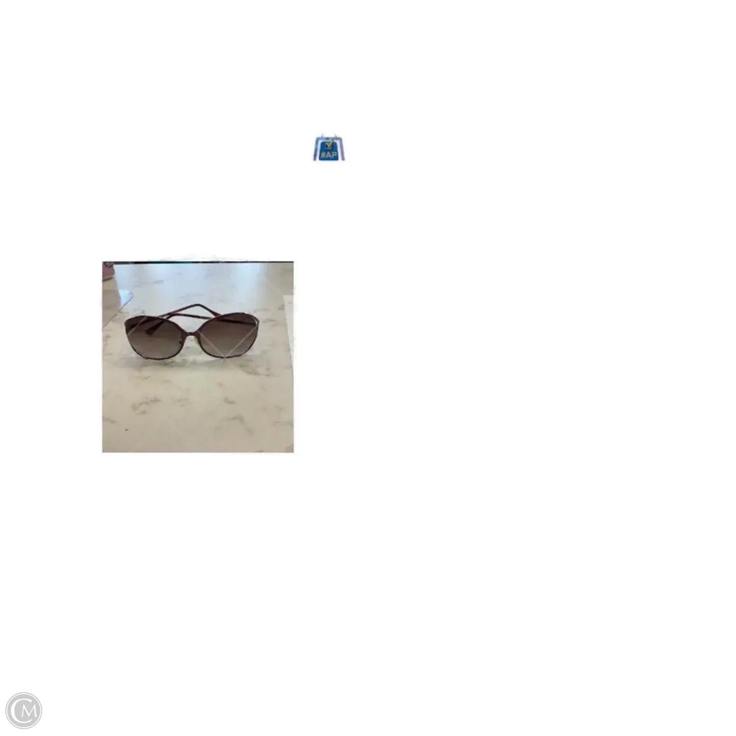 Sunglasses Luxury Designer By Fendi