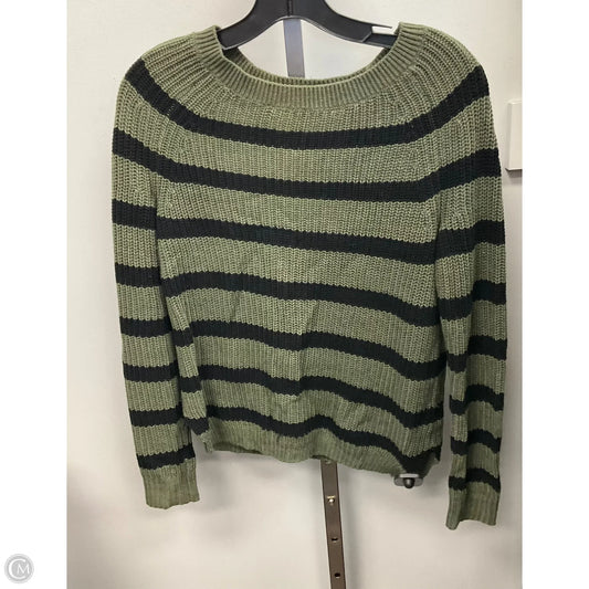 Sweater By Express In Green, Size: Xs
