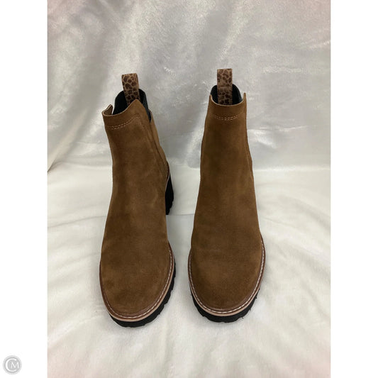 Boots Ankle Heels By Dolce Vita In Brown, Size: 8