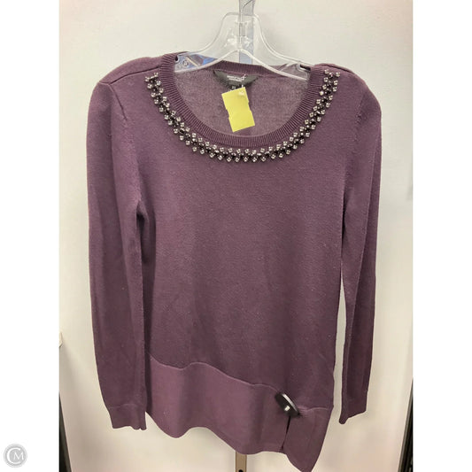 Sweater By Simply Vera In Purple, Size: Xs