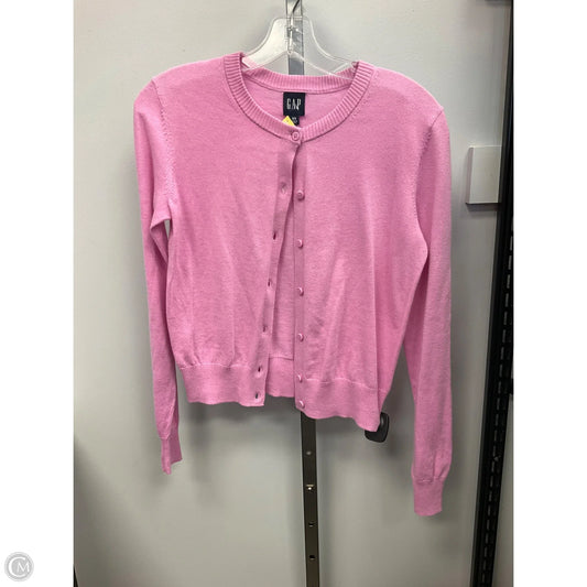 Sweater Cardigan By Gap In Pink, Size: Xs
