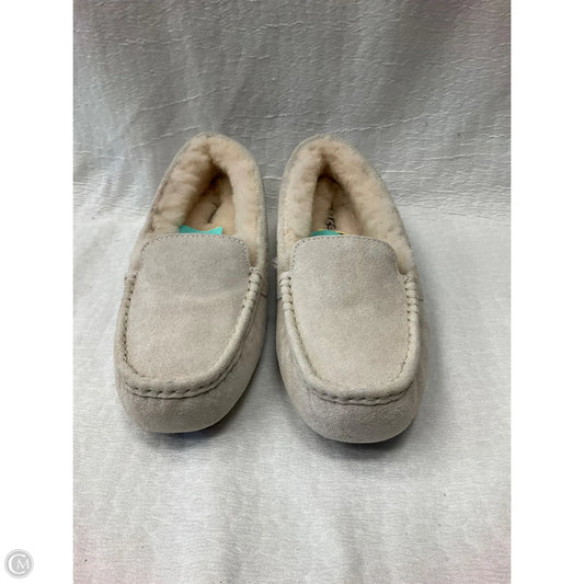 Slippers Designer By Ugg In Tan, Size: 9