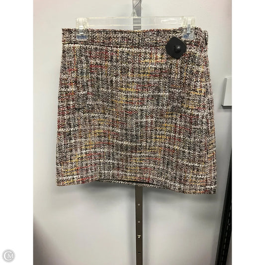 Skirt Mini & Short By Loft In Multi-colored, Size: 4
