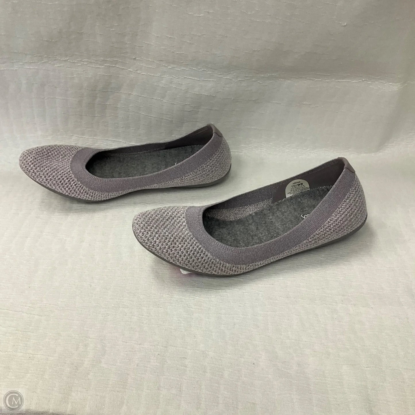 Shoes Flats By Allbirds In Grey, Size: 8