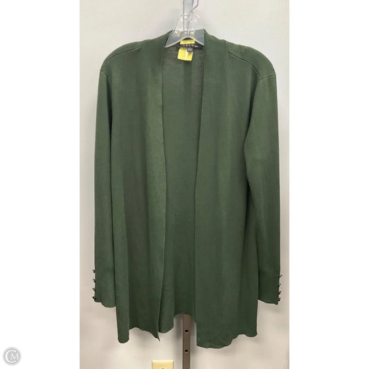 Sweater Cardigan By Cyrus In Green, Size: L