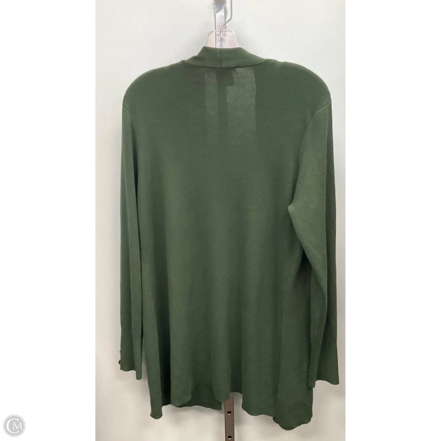 Sweater Cardigan By Cyrus In Green, Size: L