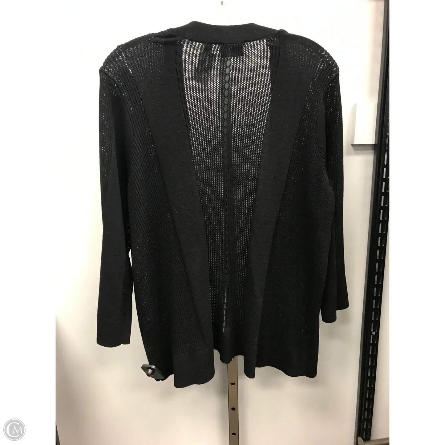 Sweater Cardigan By Cyrus In Black, Size: 2x