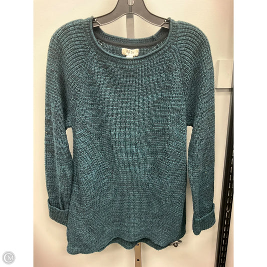 Sweater By Style And Company In Teal, Size: M