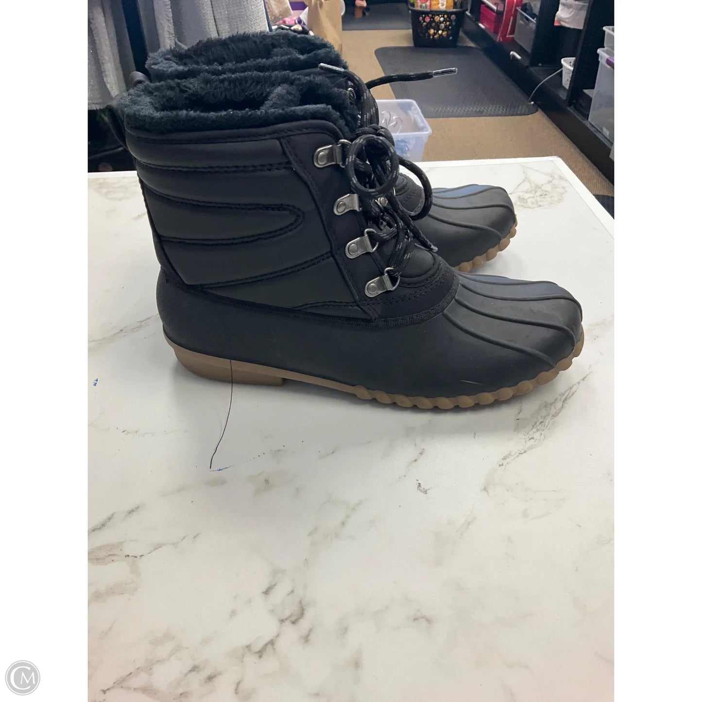 Boots Hiking By Bare Traps In Black, Size: 9