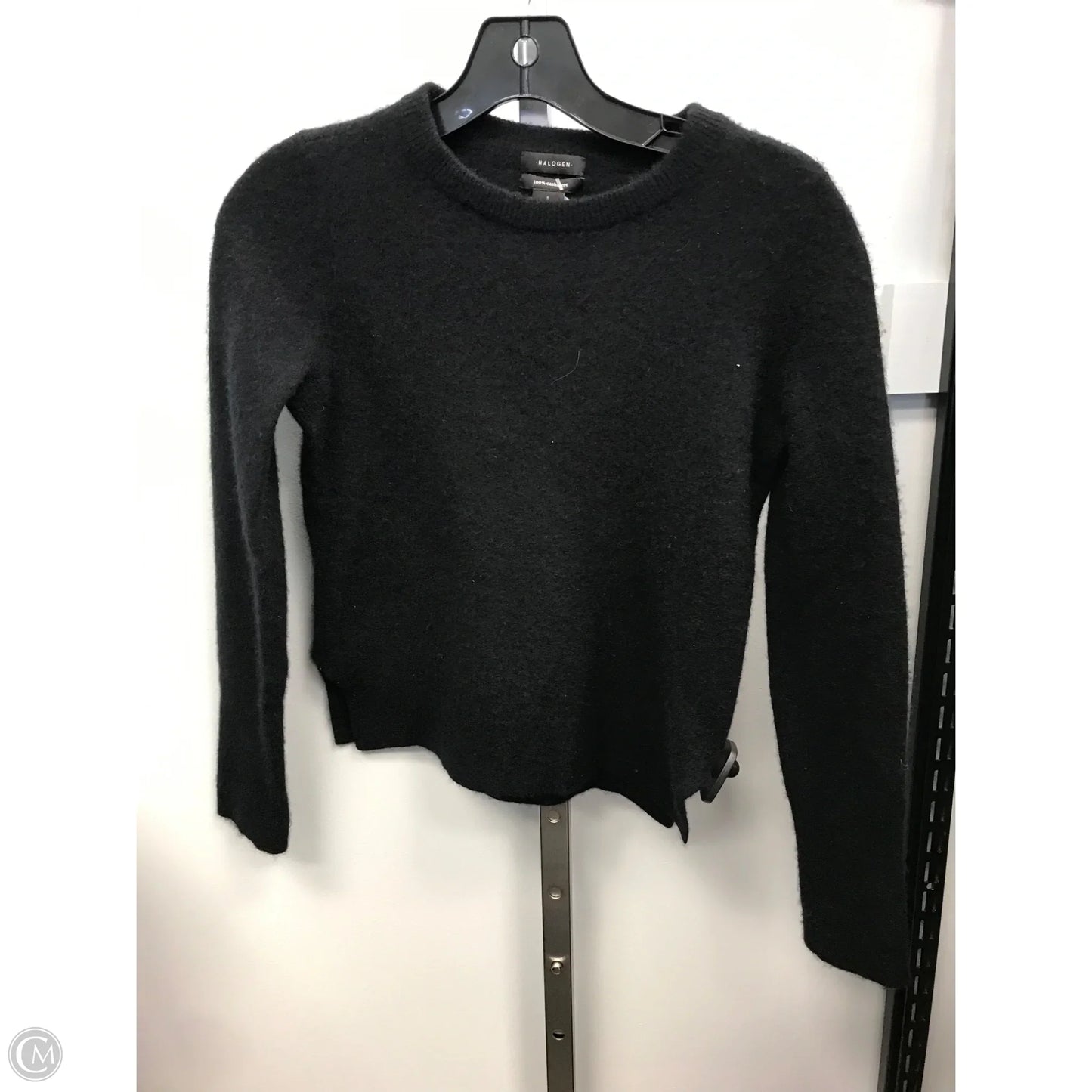 Sweater Cashmere By Halogen In Black, Size: S