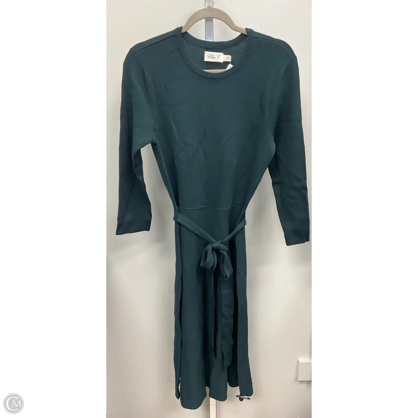 Dress Sweater By Eliza J In Green, Size: L
